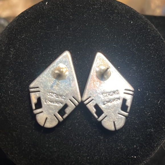 New!! 💜Stunning designer earrings which have been handmade by G Nelson - Picture 4 of 7